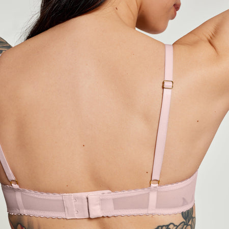 Signature Unlined Demi Bra Rosewater