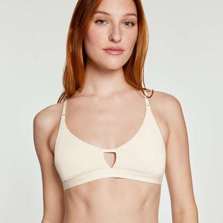 SoftLife Modal Wirefree Bra Ecru