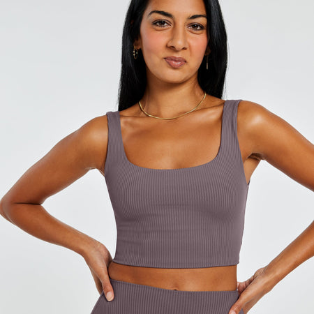 Athlux Bra Tank Peppercorn